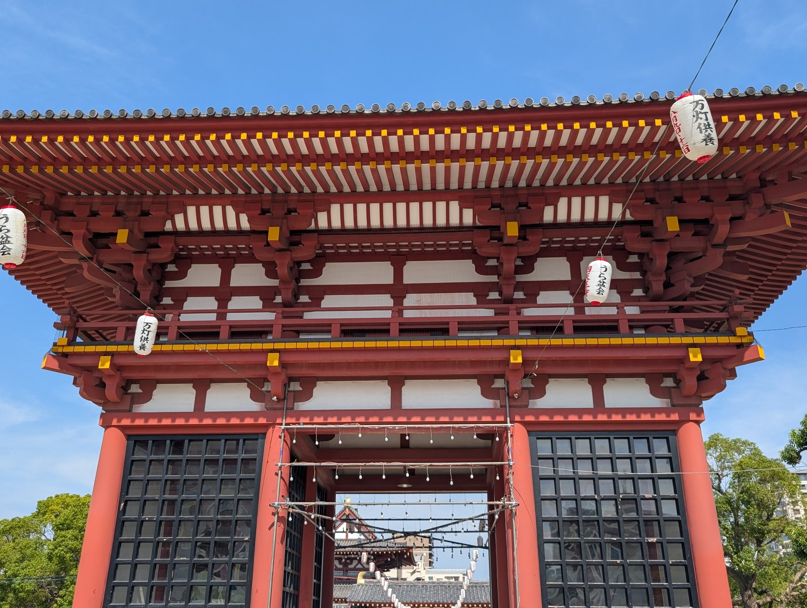 四天王寺の門