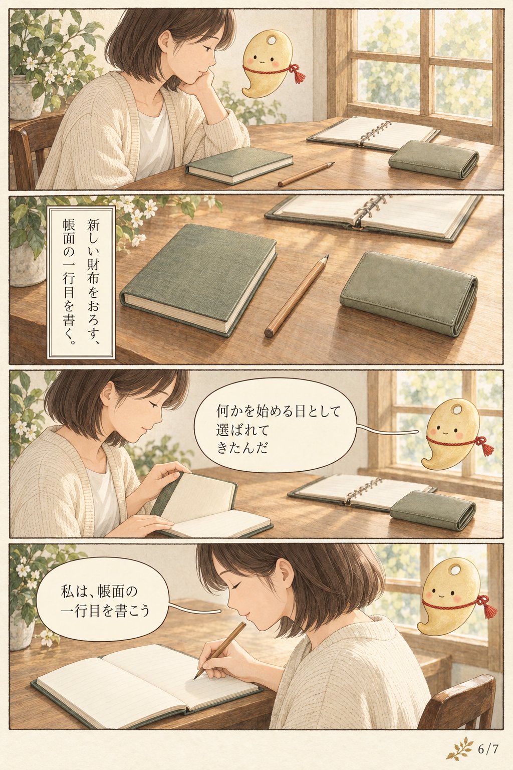 10月1日は「天赦日」と「一粒万倍日」が重なる日 — 年に数回しかない組み合わせを、暦の側から確かめる まんが解説 6ページ目