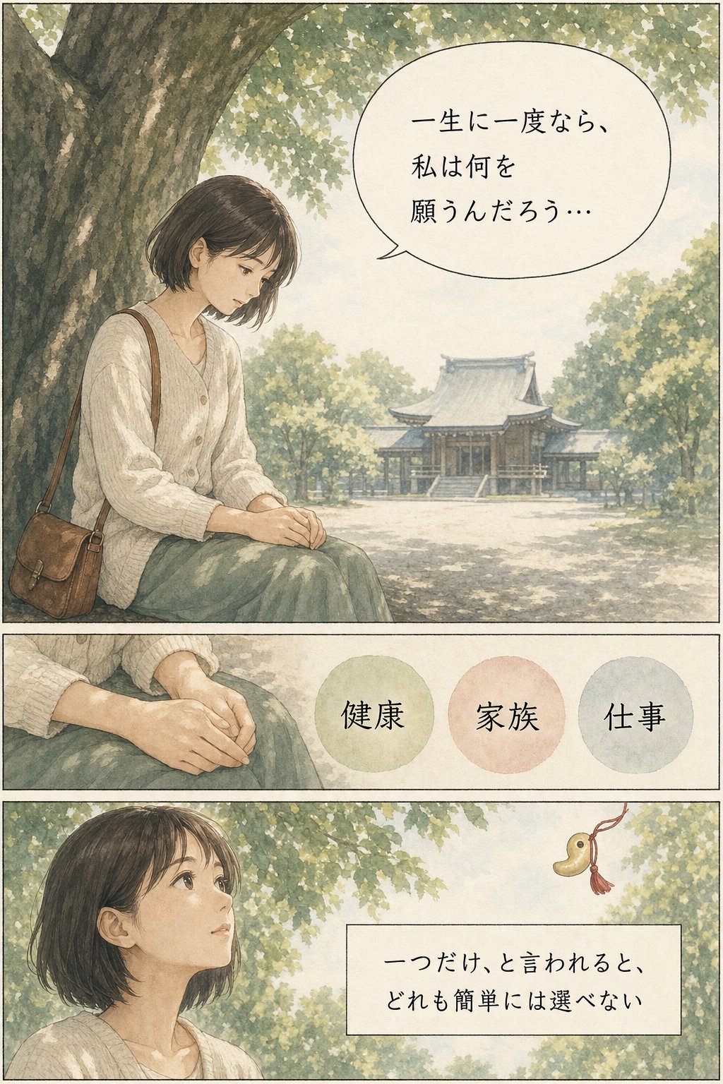 堀越神社のひと夢祈願とは — 一生に一度の願いと向き合う由緒 まんが解説 5ページ目