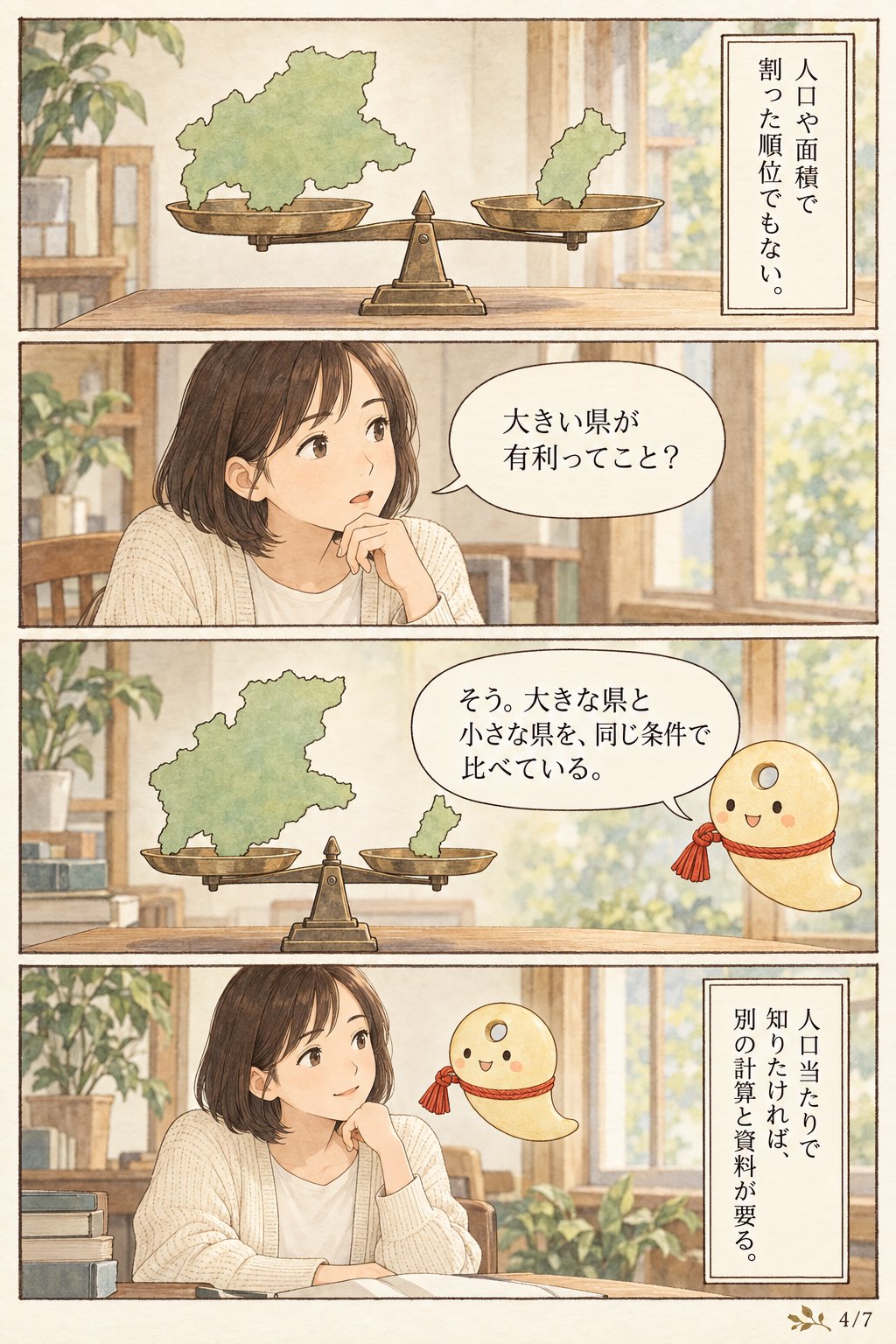 神社が多い都道府県はどこ？ 1位は新潟県、寺院は愛知県です まんが解説 4ページ目