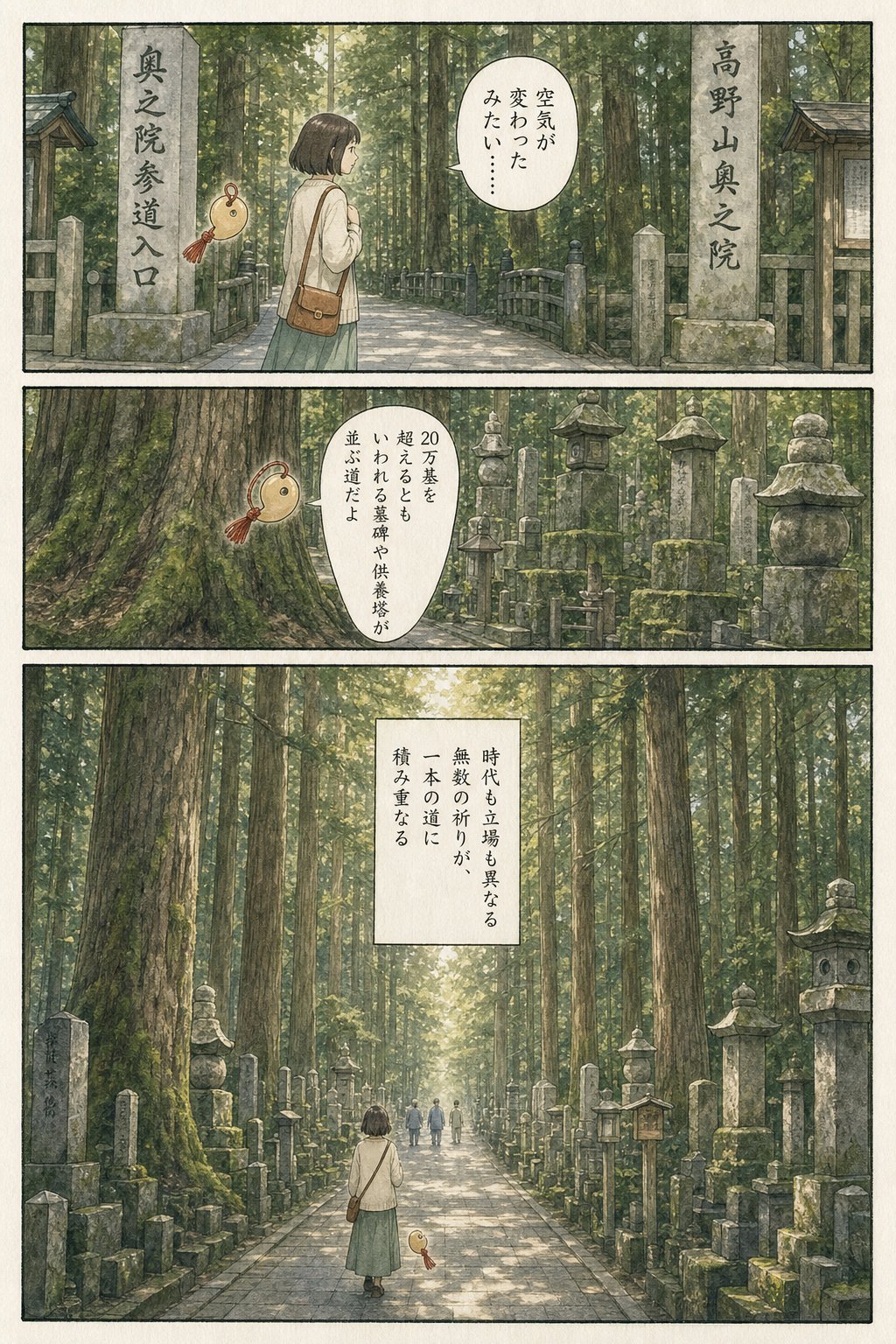 高野山とは？空海が開いた天空の聖地といまも続く「生身供」 まんが解説 4ページ目