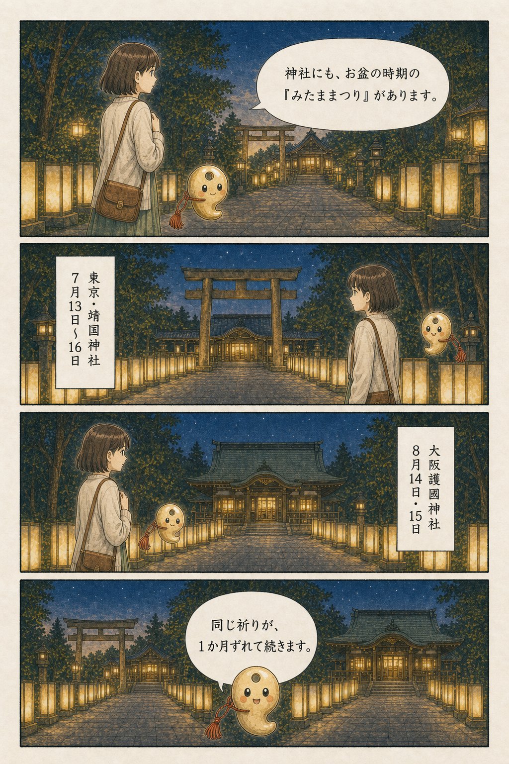 お盆に神社へ行ってはいけない? — 結論、参拝して大丈夫です まんが解説 5ページ目