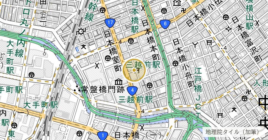 福徳神社(芽吹稲荷)の位置を示す地図