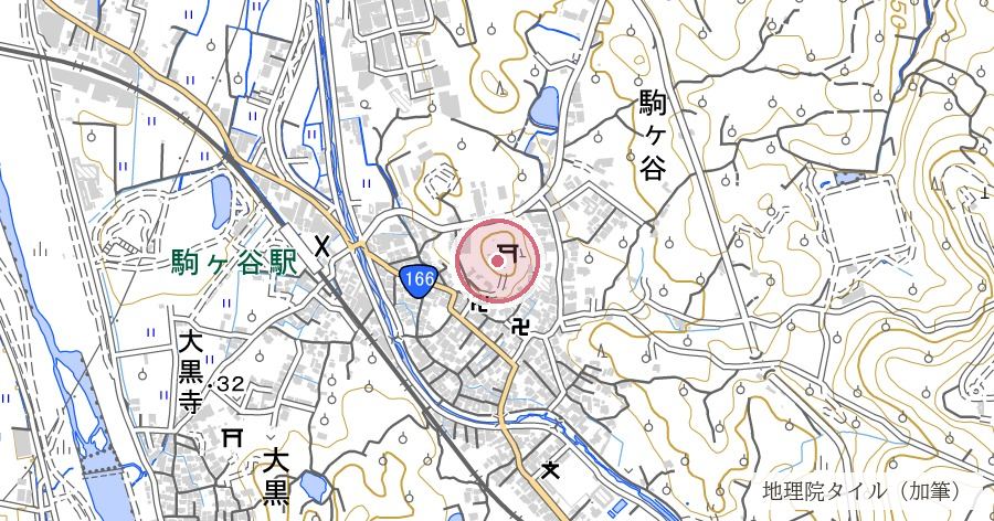 杜本神社(もりもとじんじゃ)の位置を示す地図